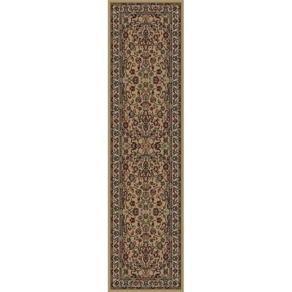 Concord Global Trading Concord Global 20213 2 ft. 7 in. x 5 ft. Persian Classics Kashan - Gold 20213